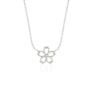 0.2 CT Round Moissanite Solitaire Diamond Necklace in 925 Sterling Silver- The ‘Elliot’ Necklace - Danni Martinez